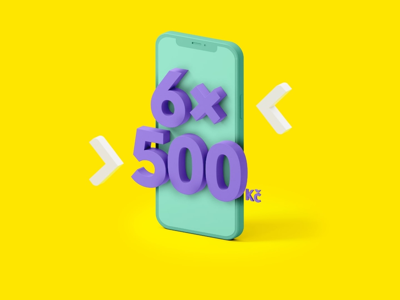 Bonus 6&nbsp;×&nbsp;500&nbsp;Kč k&nbsp;běžnému účtu Raiffeisenbank